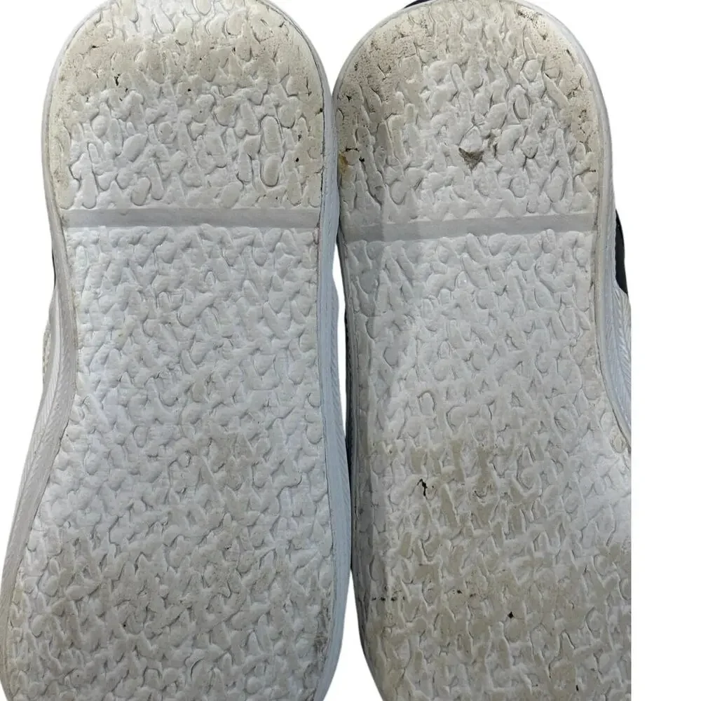 Keds Kids 6c Champ Lace School Days Saddle Shoes White Navy Blue Retro Sneakers